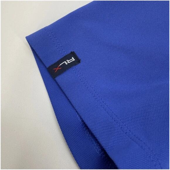 RLX Ralph Lauren Men’s Golf Polo – Size M – Navy Blue – Tranquilo Golf Club –EUC - Picture 3 of 16